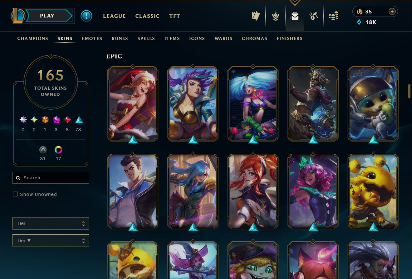 CONTA RIOT | VALORANT ASCENDENTE 1 + LOL 165 SKINS |