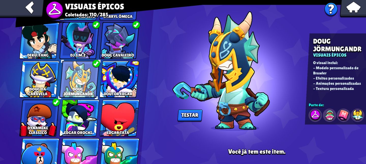 Título: CONTA DE BRAWL STARS ANTIGA (LEIA A DESCRIÇÃO)