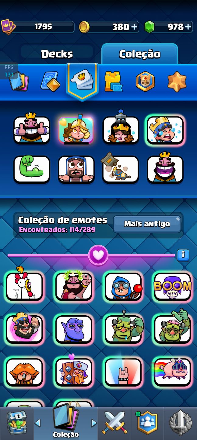 Conta Clash Royale level máximo
