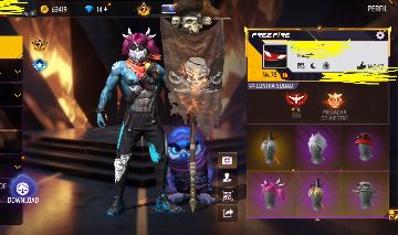 Conta Free Fire FULL GEMADA ANTIGA com Skins Raras e Itens Exclusivos!!!!