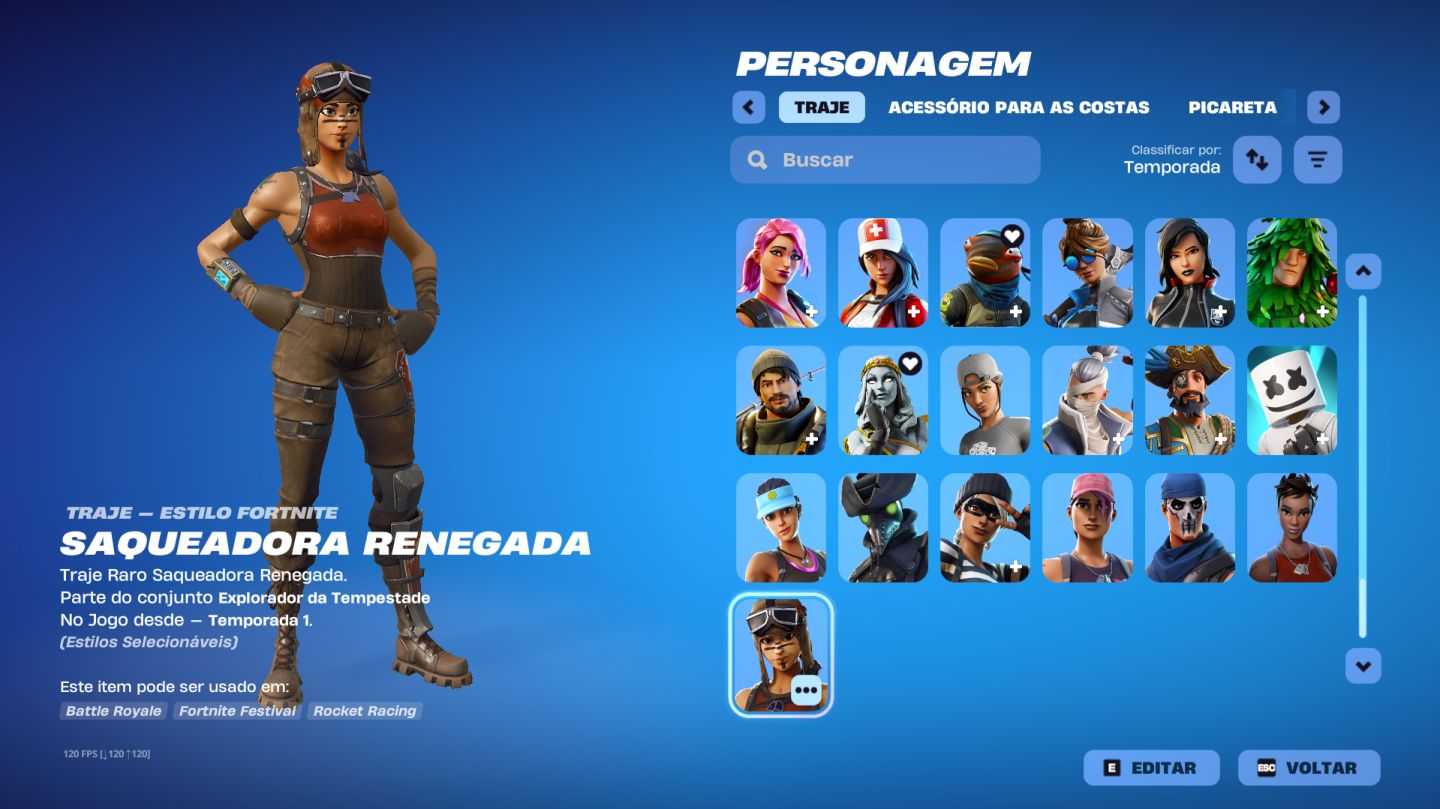 Conta fortnite - Skins raras - Salve o mundo fundador + EPIC FULL