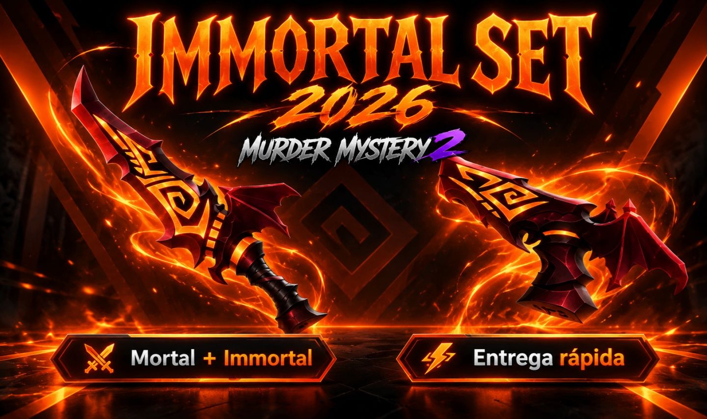 Set Immortal 2026 (Mortal + Immortal) mm2 - promoção