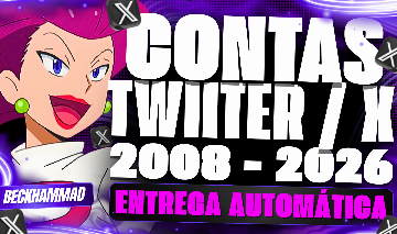[PROMOÇÃO] CONTAS TWITTER /X ANTIGAS [ENTREGA AUTOMÁTICA]