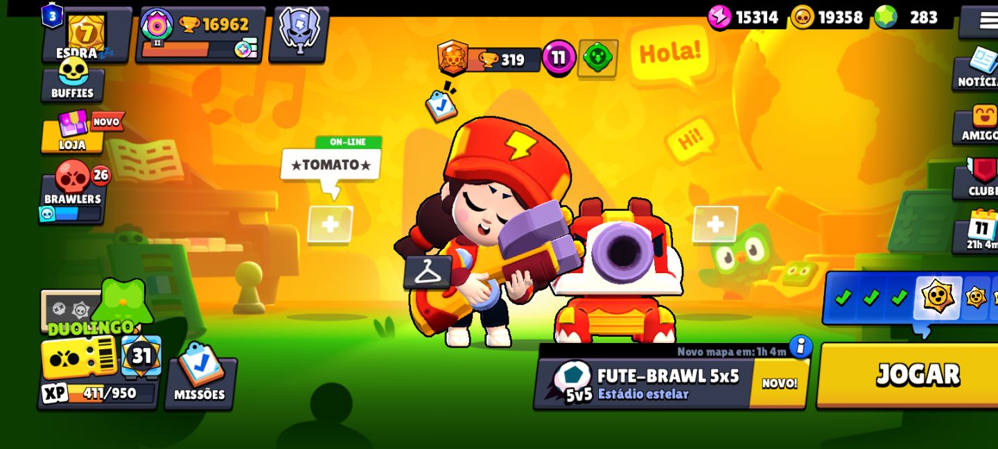 BRAWL STARS: CONTA MUITO RARA DE 2019!