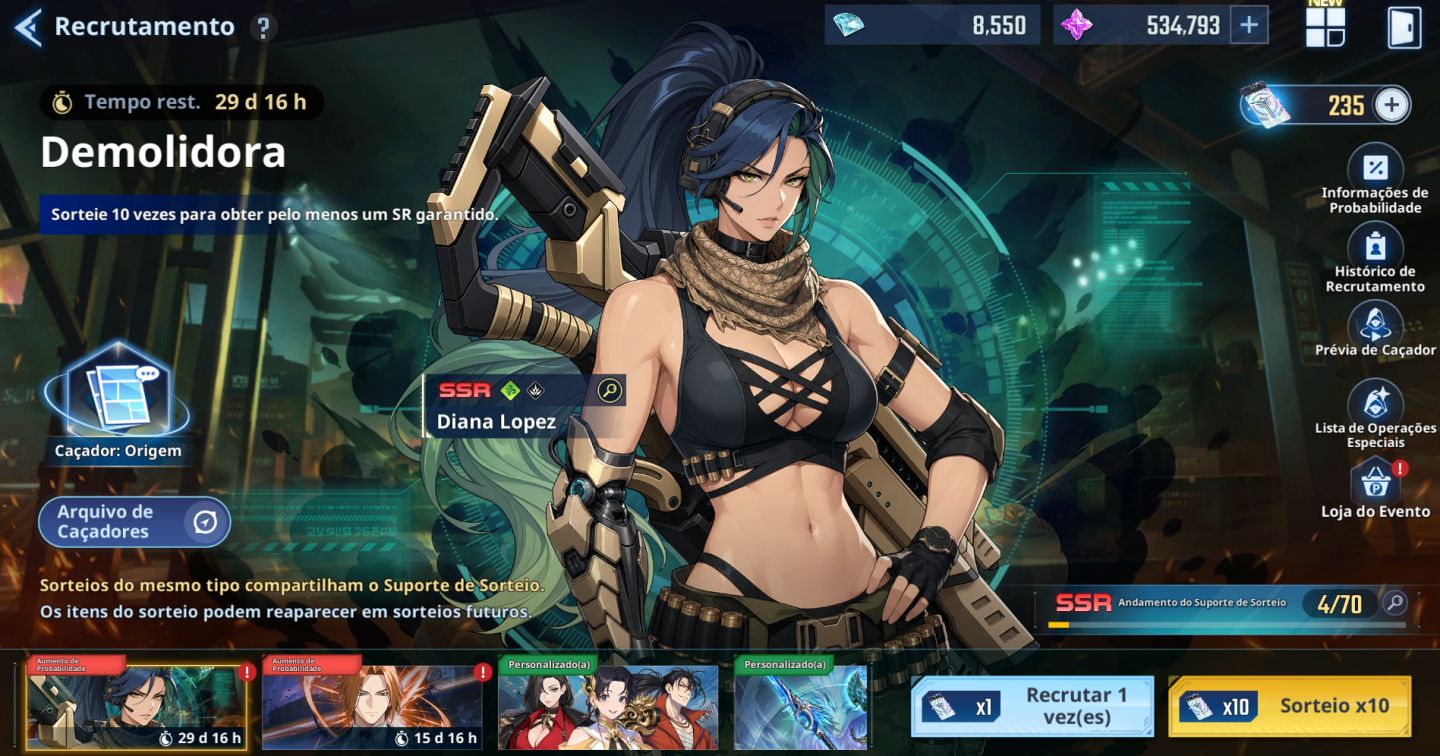 CONTA SOLO LEVELING ARISE MUITO RECURSO TODOS OS COLLABS