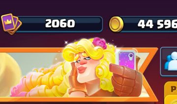 CONTA CLASH ROYALE NIVEL 2066 DE COLEÇAO (PROMOCIONAL)