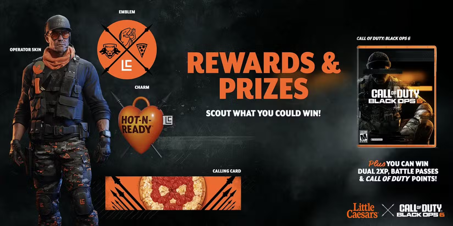 Skins CoD Warzone 2/3/BO6 - Burger King - Monster Energy (ENTREGA AUTOMATICA!!)