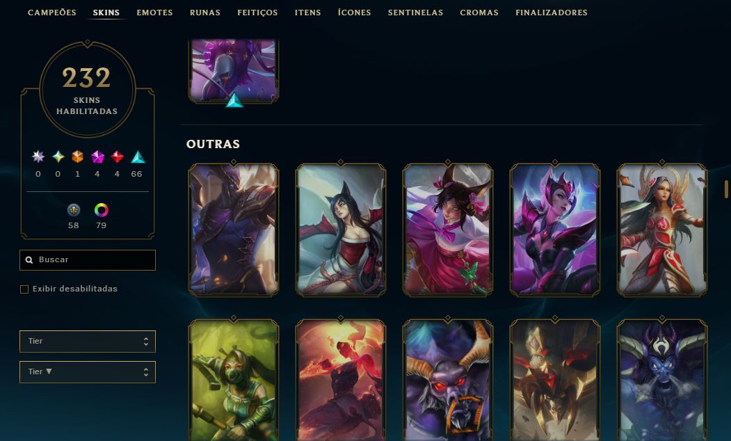232 SKINS | SEASON 2016