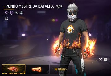 De Mestre Temporada Casaco Masculino Do Free Fire Free Fire
