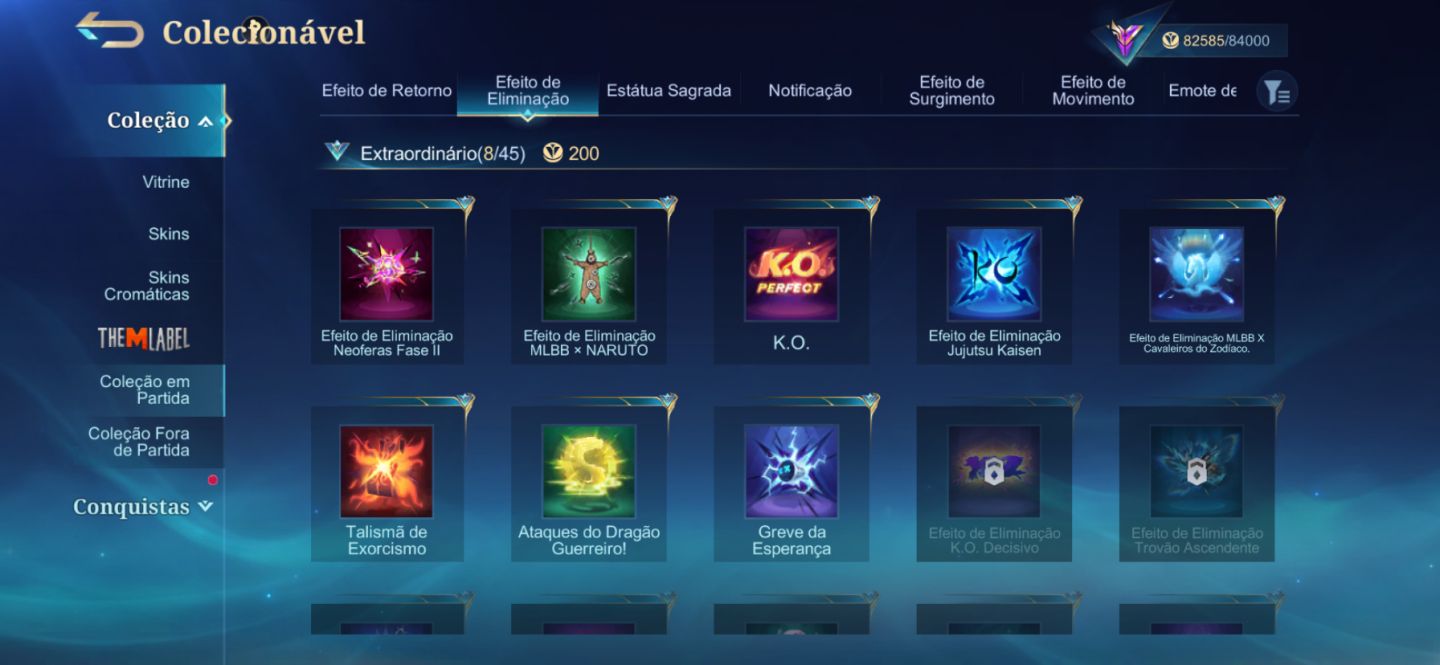 Mobile Legends conta main fanny