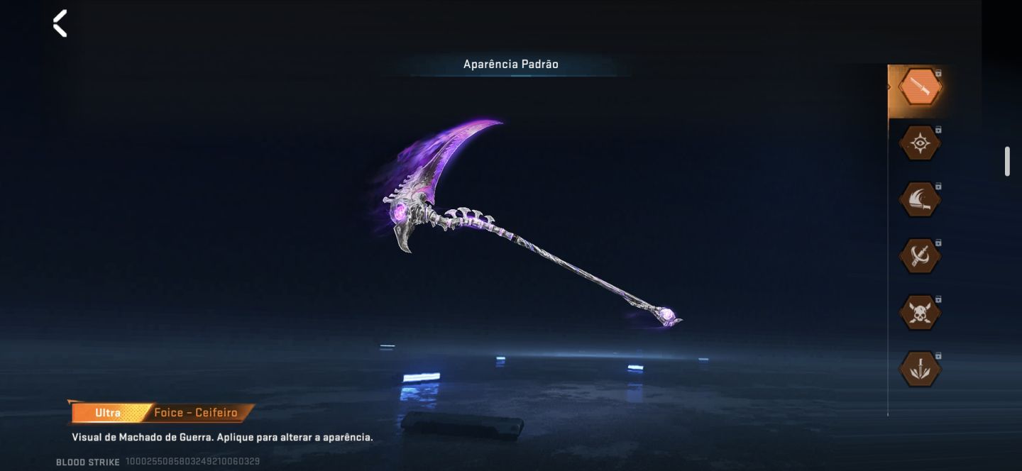 Conta bots blood strike com skins de faca e diversas skins ultras!