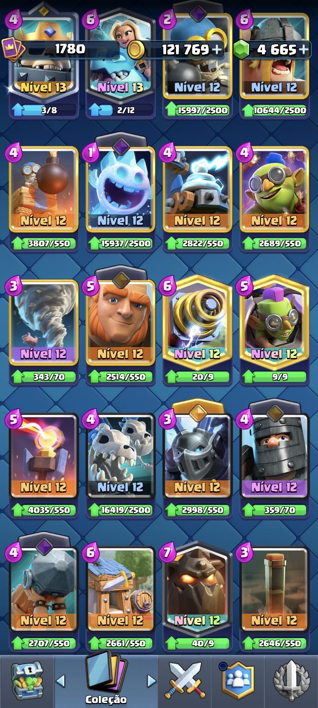 Super oferta Vende-se conta Clash royale Full acesso permanente 12 mil troféus
