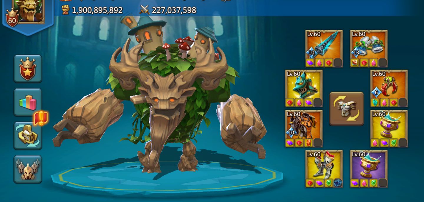CONTA LORDS MOBILE 1.9B DE PODER 53M DE TROPAS 3M DE T5 E 12.5M DE T4