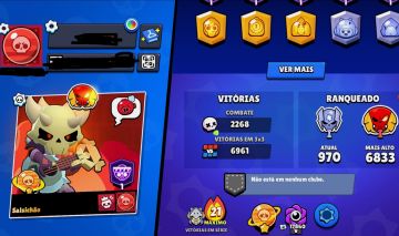 3 Contas/brawl Stars 103Brawlers/clash Royale 11500/Clash Of Clans CV 16