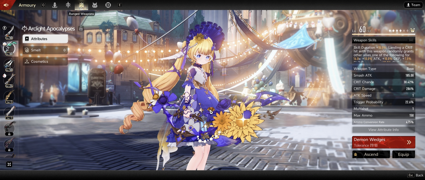 Conta Duet Night Abyss Com Skins