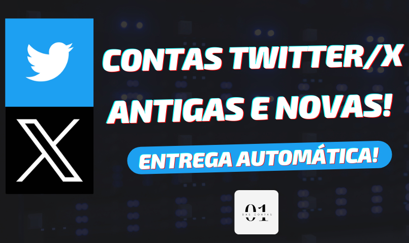 CONTAS TWITTER/X ANTIGAS E NOVAS | EMAIL | 2FA | MIX/BR/USA | ENTREGA AUTOMÁTICA