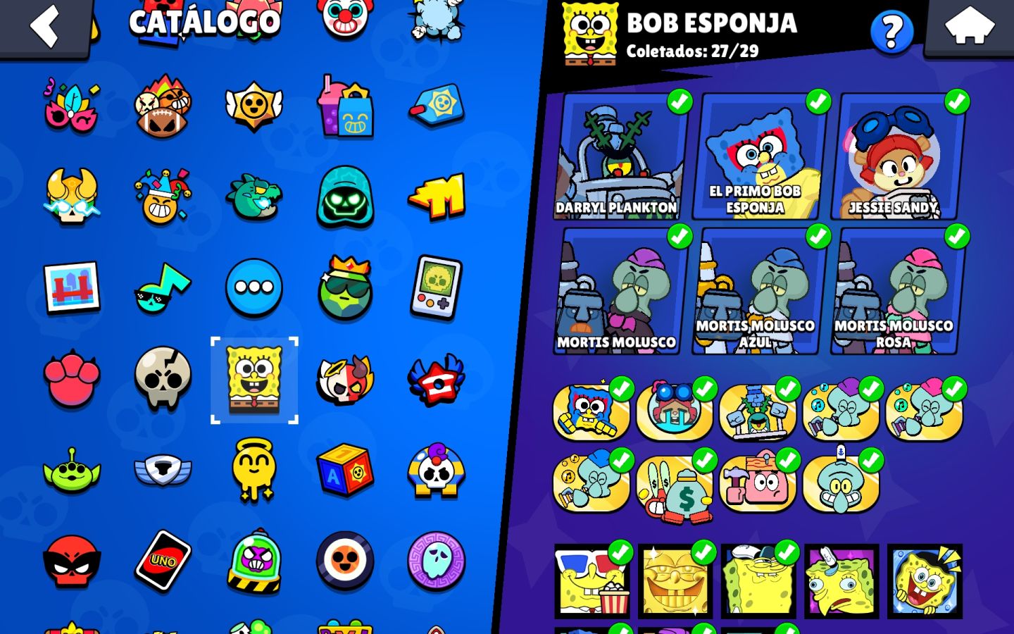 CONTA BRAWL STARS COMPLETA | 84 BRAWLERS | 22 PRESTÍGIOS