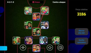 CONTA DE EFOTBALL RARA E BARATA CARTAS TOP SUAREZ E MATEUS CUNHA BLITZ CULER