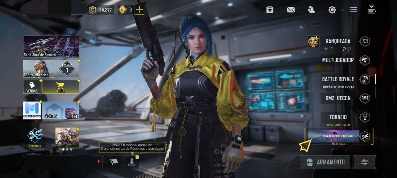 CONTA CALL OF DUTY: MOBILE SKINS E PERSONAGENS VALIOSA!