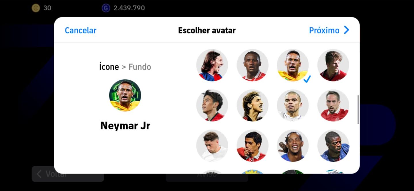 Conta EFootball 3237 upada e rara!!