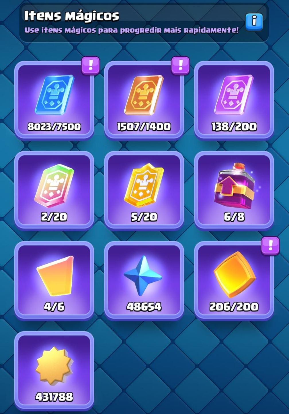 CONTA BRAWL STARS 2018 COM TODOS OS BRAWLERS E CONTA CLASH FULL CARTAS 2017!
