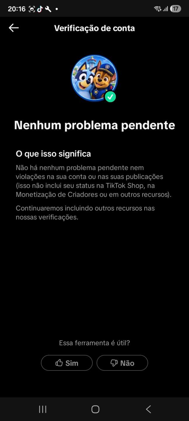 CONTA TIKTOK 15,7K LIVE CELL - PROMOVER - LINK BIO (SEG. REAIS)