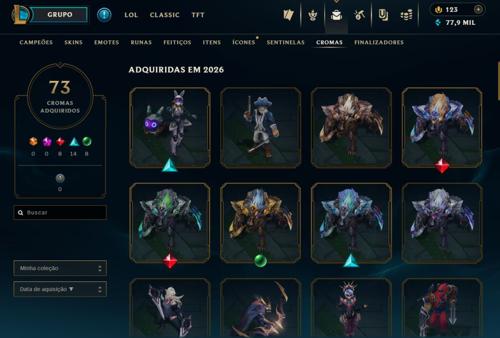 Conta Lol /Full Acesso / Diamante 4 (SKIN PRESTÍGIO TALON / GACHA MÍTICO DARIUS)