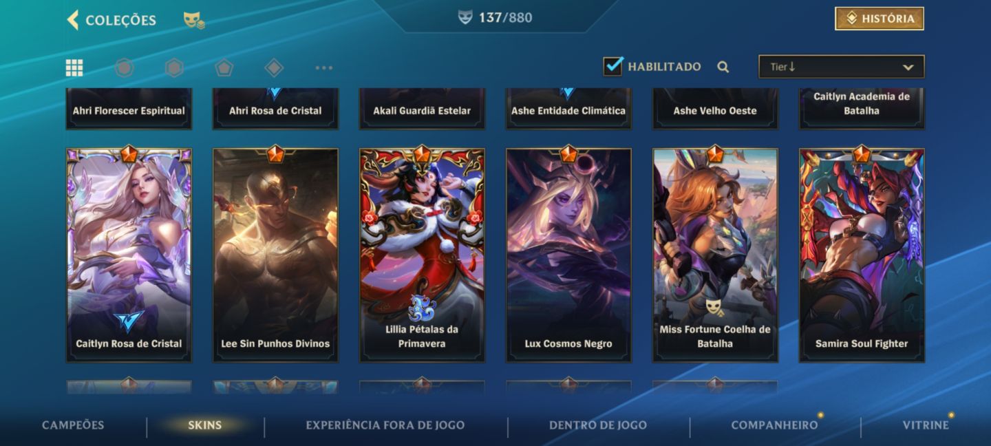Conta WR/Valorant com Miss Fortune Ametista + 137 Skins