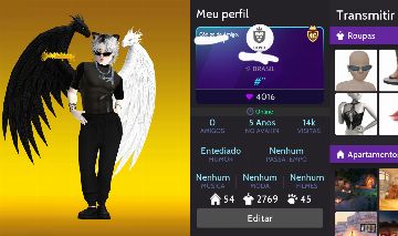 Conta Avakin antiga de quase 3k de itens