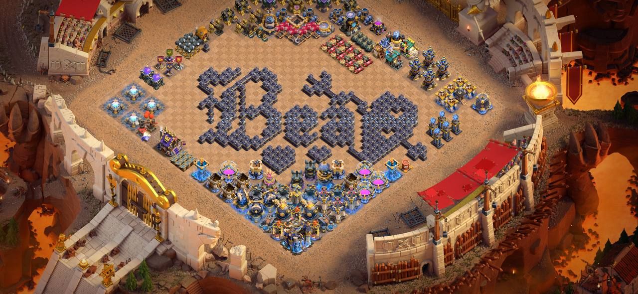 CLASH OF CLANS - LAYOUT COM SEU NOME
