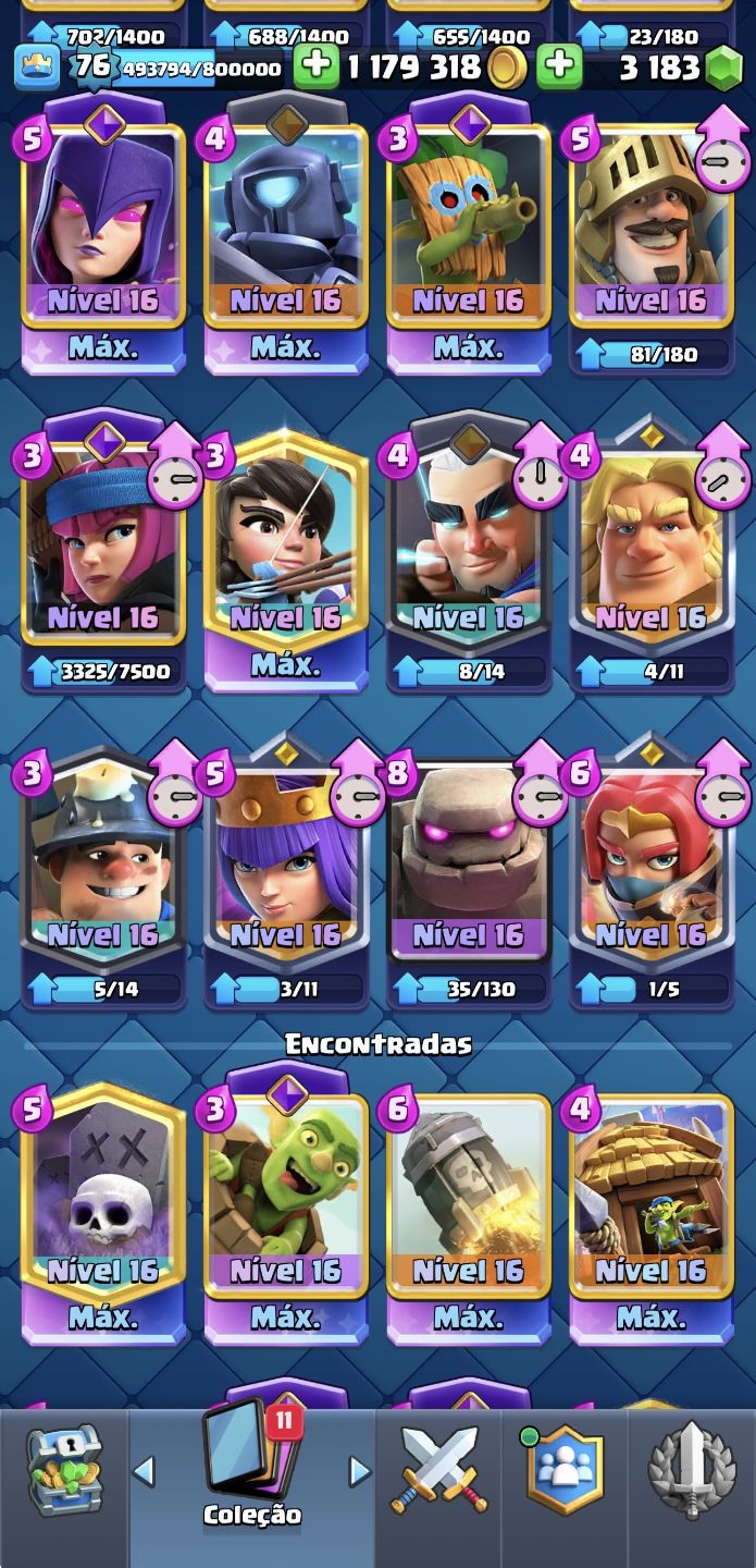 CONTA SUPERCELL EXTREMAMENTE RARA