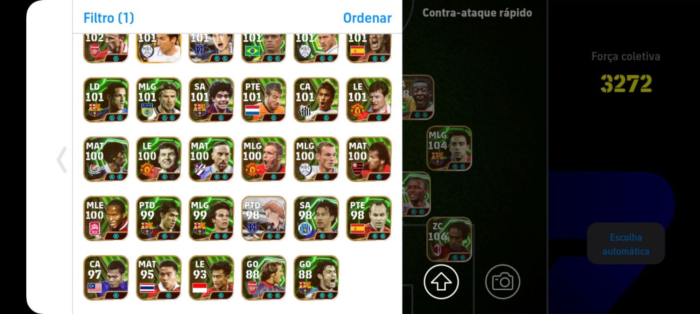 CONTA DE EFOOTBALL / TIME META / FULL / BANCO COMPLETO !!!