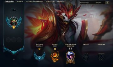 CONTA PLATINA / 14 SKINS / JHIN CRIADOR MITICO / DIANA SENTINELA / 24K EA