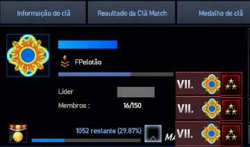 CLÃ LETRA F | EMBLEMA SOL | 150 VAGAS DISPONÍVEIS