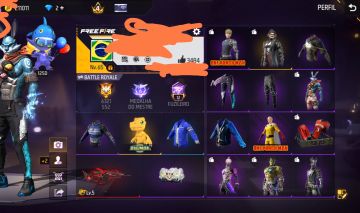 CONTA FREE FIRE NÍVEL 65 | GRÃO-MESTRE | ANGELICAL | 360 EMOTES
