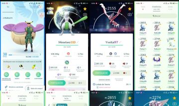 Pokémon Go LVL 38 | Mewtwo 100% shiny | Dialga e Palkia | Q184