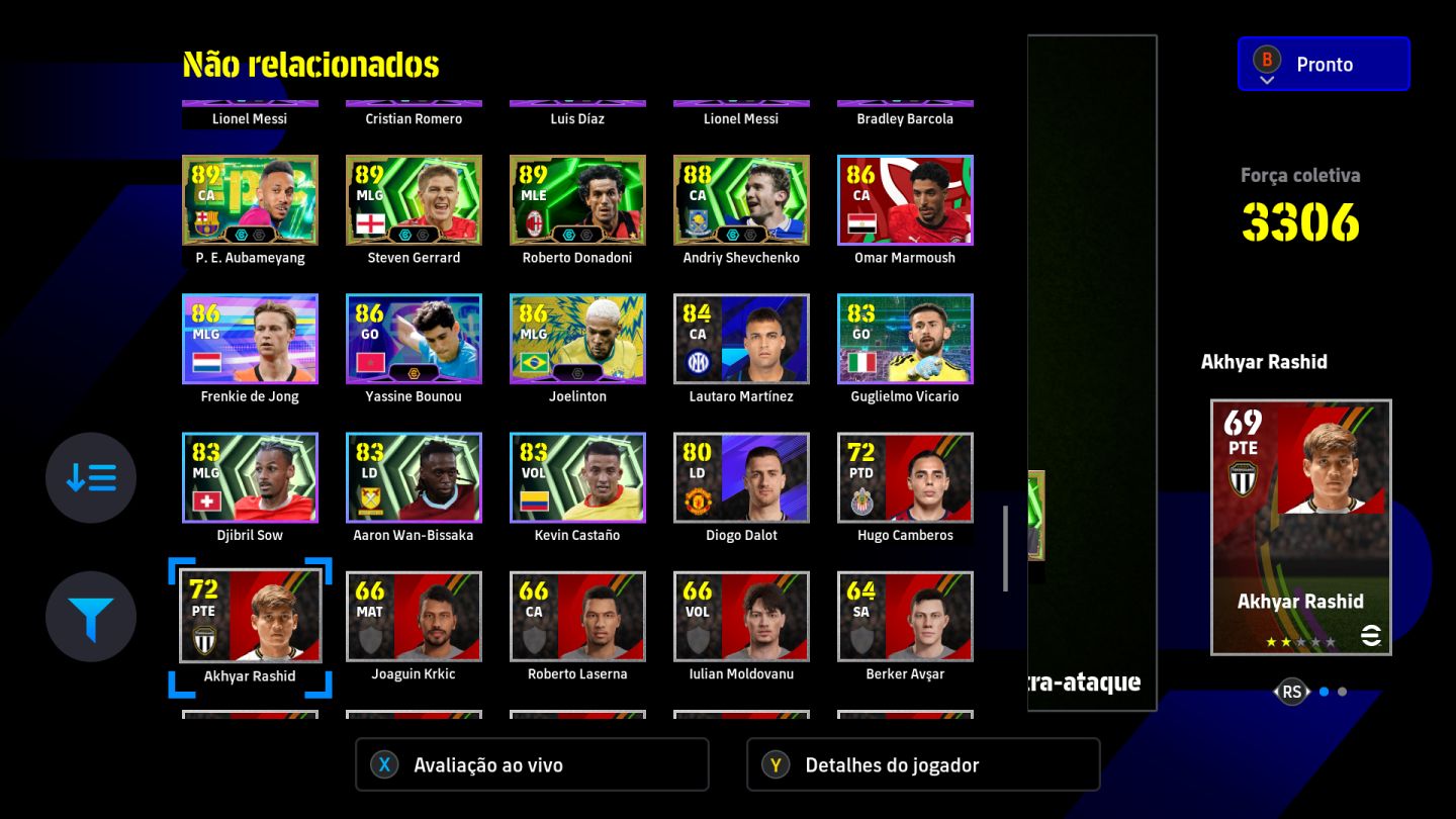Conta Efootball 3310+ 1 Div