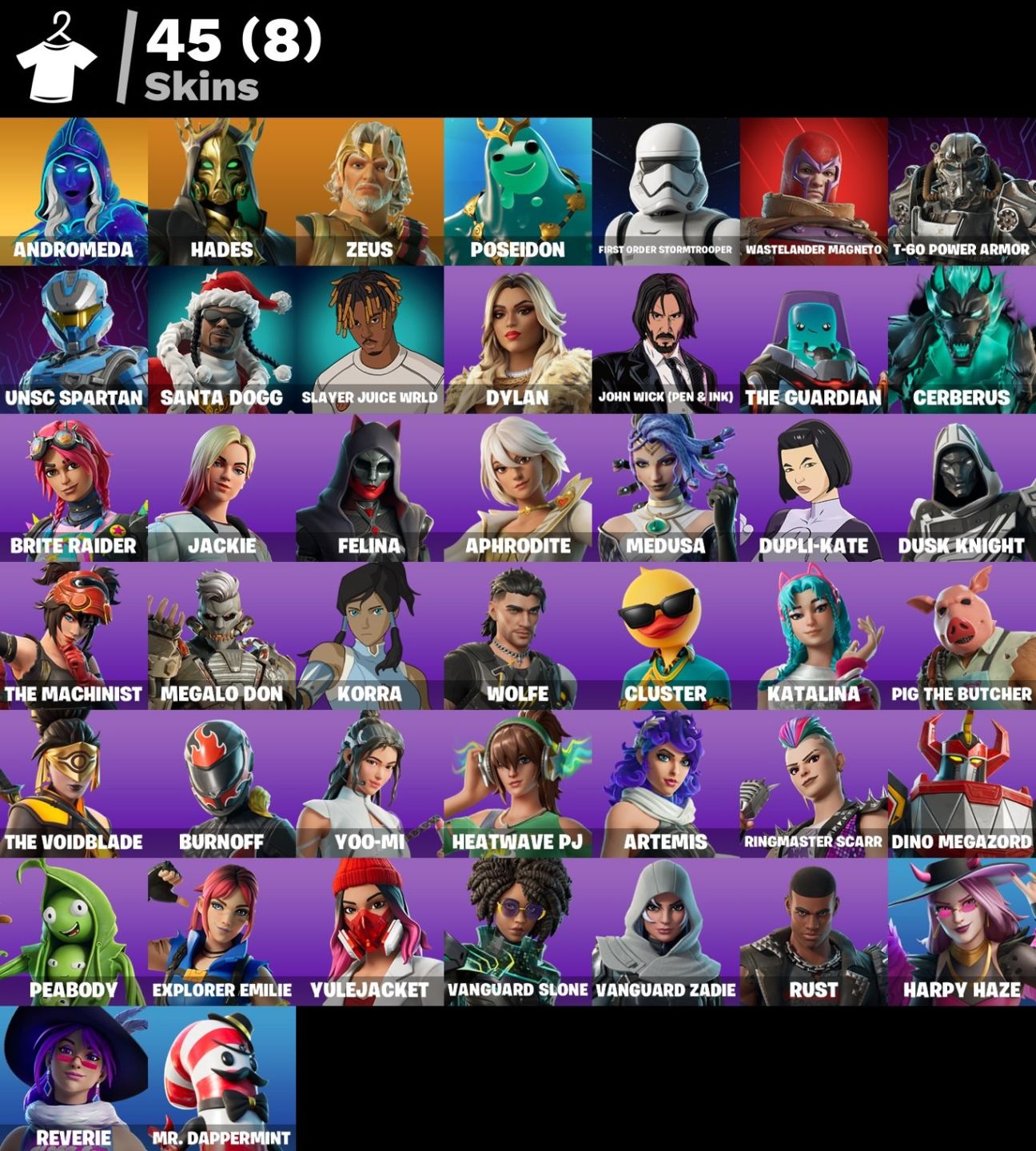 Conta de Fortnite com 45 Skins | John Wick | Promoção!