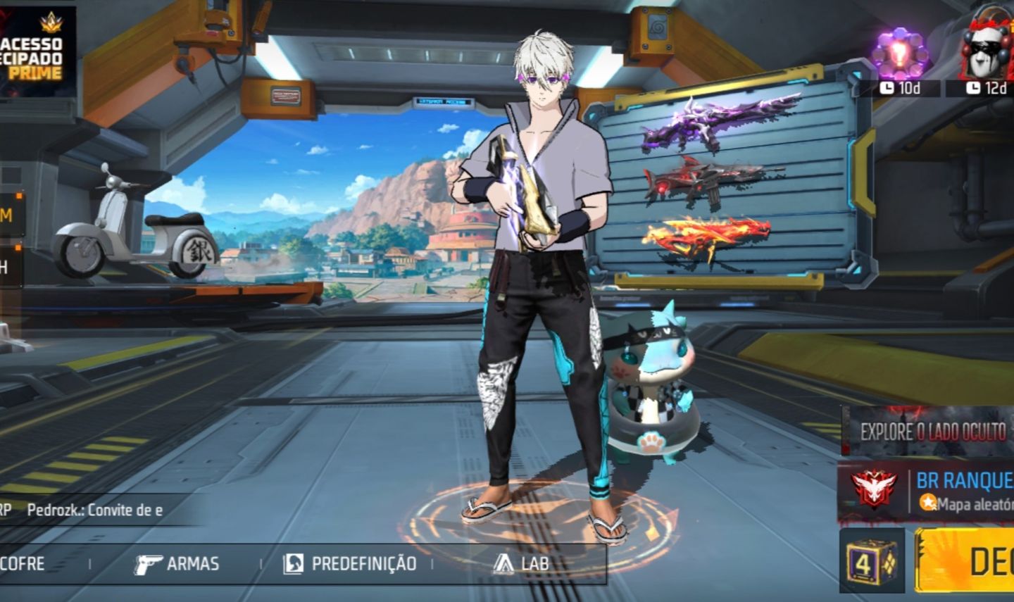 CONTA FREE FIRE PRIME 8 | NÍVEL 79| 8 ANOS IDADE