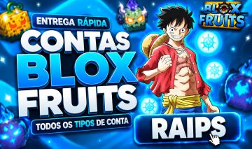 [MELHOR PREÇO! ] CONTAS BLOX FRUITS, ROBLOX / TODOS OS TIPOS DE CONTA