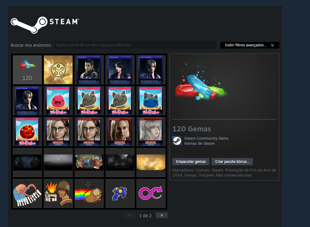 Conta Steam com RESIDENT EVIL REQUIEM E CS2 PRIME