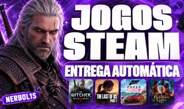 JOGOS DA ATUALIDADE - CONTAS STEAM OFFLINE | ENTREGA AUTOMÁTICA