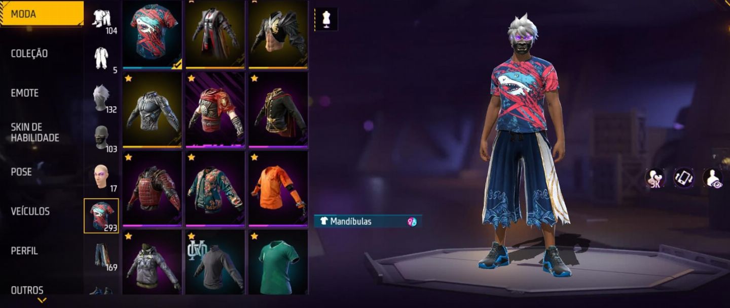 Conta free fire com punho e skins raras PROMOÇÃO