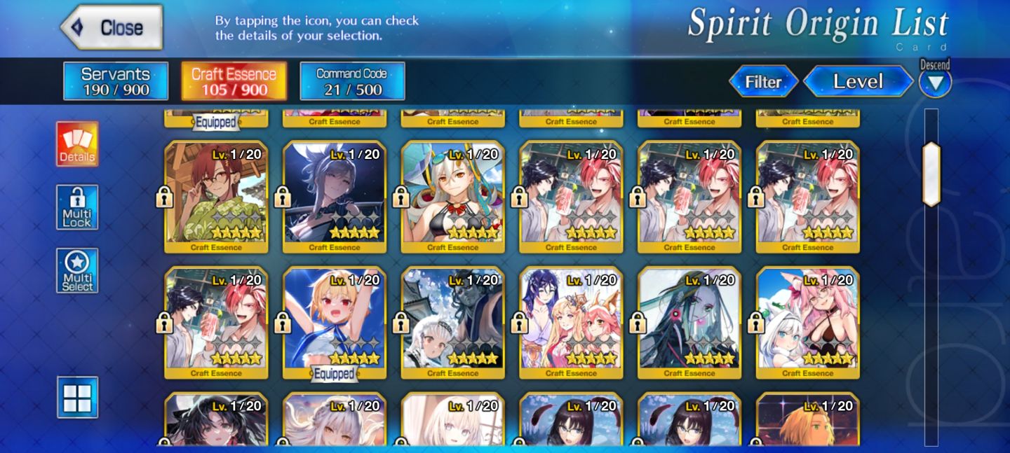 Fate Go America: Morgan, Merlin, Aesc, Jeanne Alter etc...