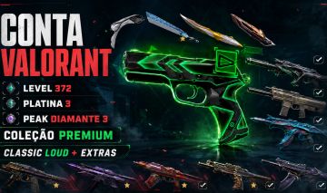 CONTA DE VALORANT FULL ACESSO COM MAIS DE 1.5K GASTOS!