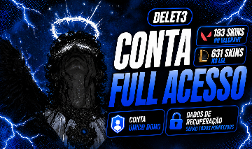CONTA VALORANT + LOL | 824 SKINS | FULL ACESSO | ÚNICO DONO | +R$8k INVESTIDOS