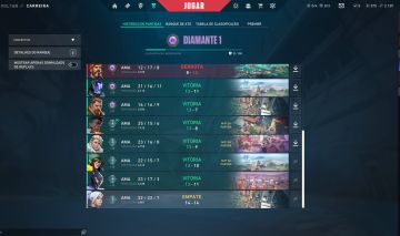 CONTA VALORANT (DIAMANTE 1 + VANDAL GAIA + FACA SAQUEADORA) + LOL (75 SKINS)