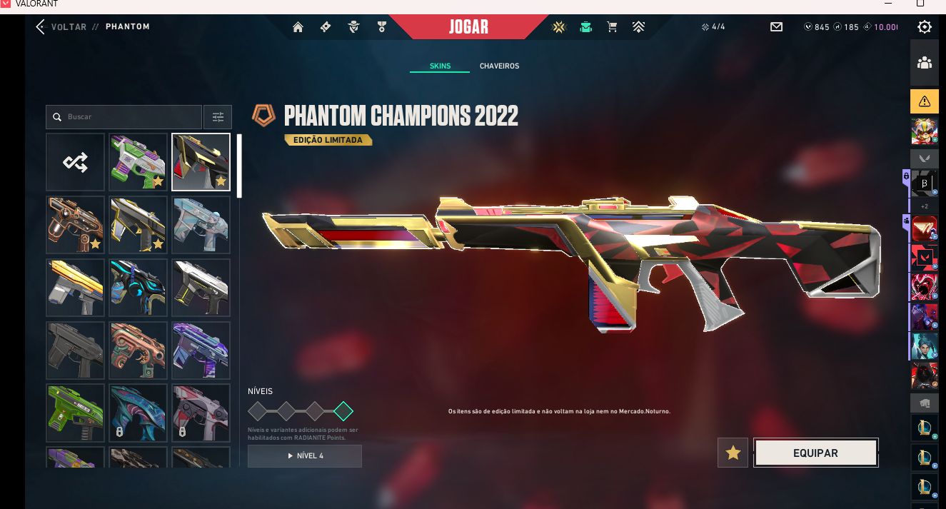 Skin champions + 400 skins lol