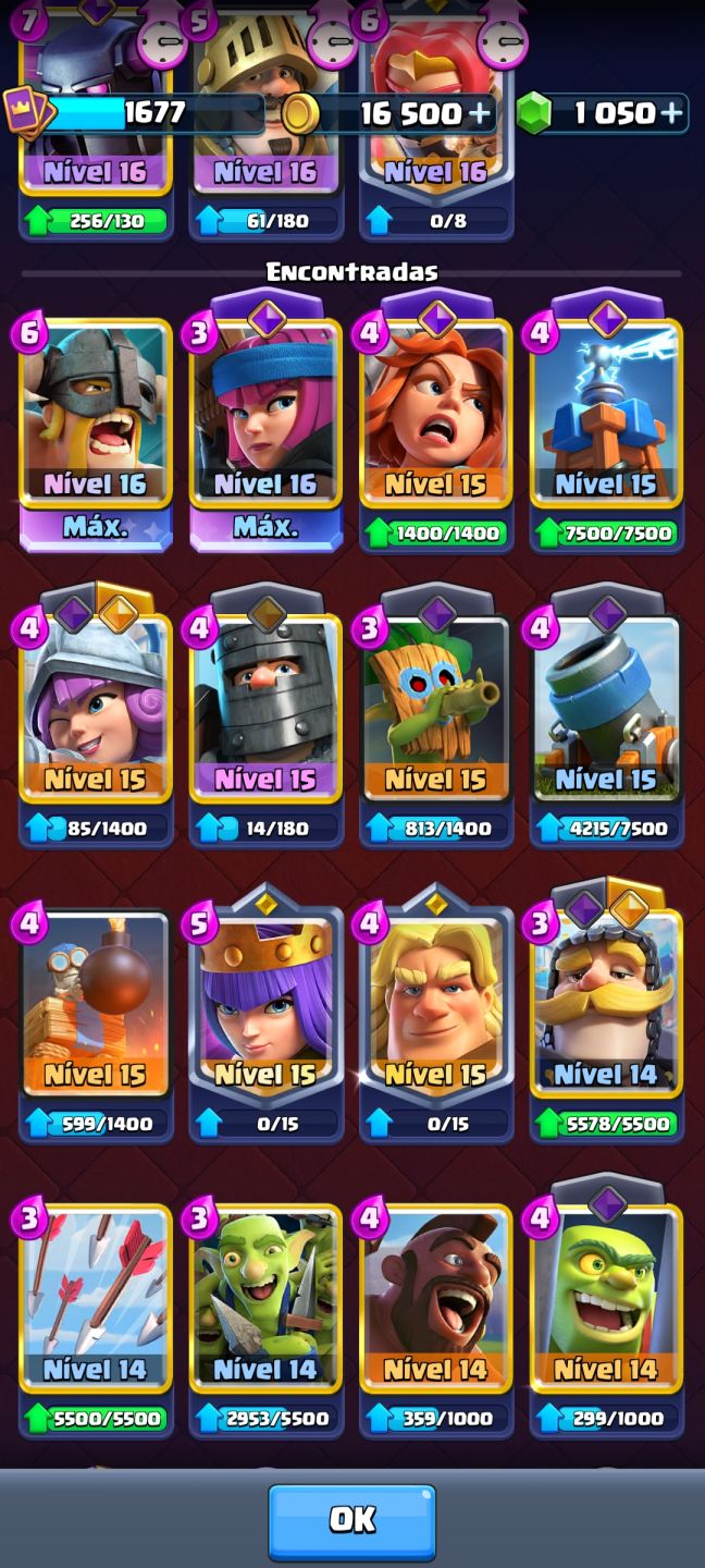 CONTA DE CLASH ROYALE 13.600 TROFÉUS + TORRES LVL 16