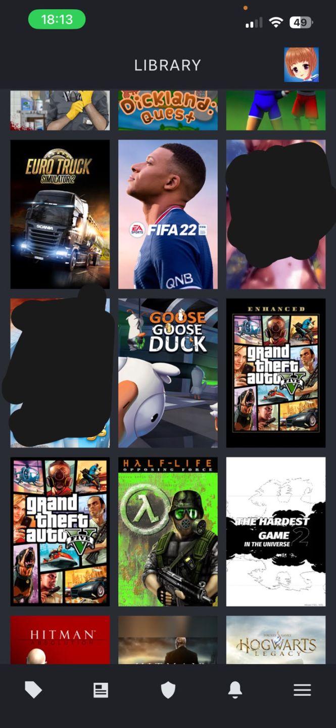 Conta Steam Vários jogos